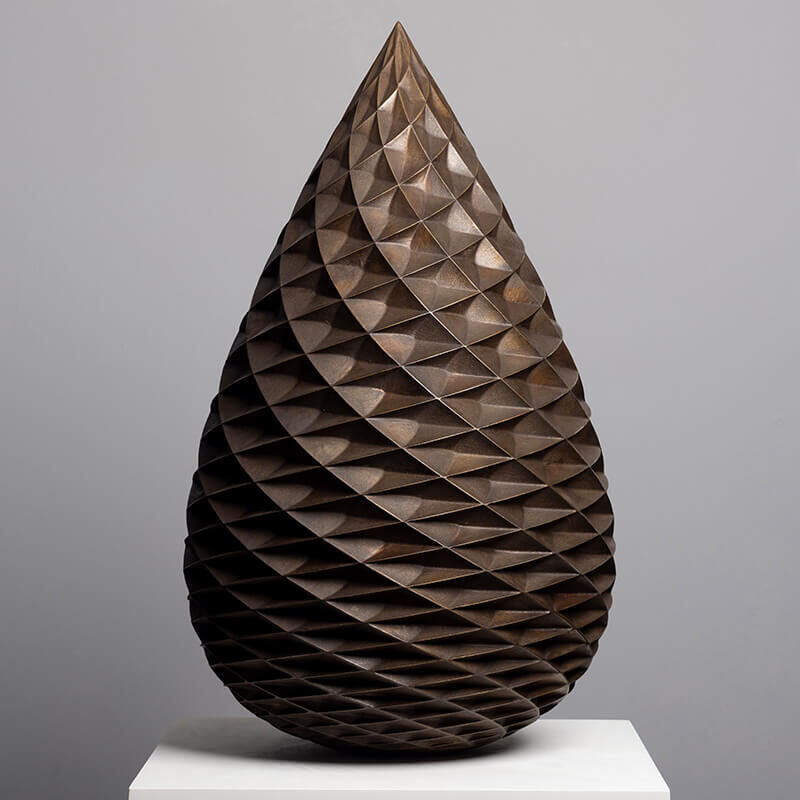 James parker bronze pine cone sculpture gallery