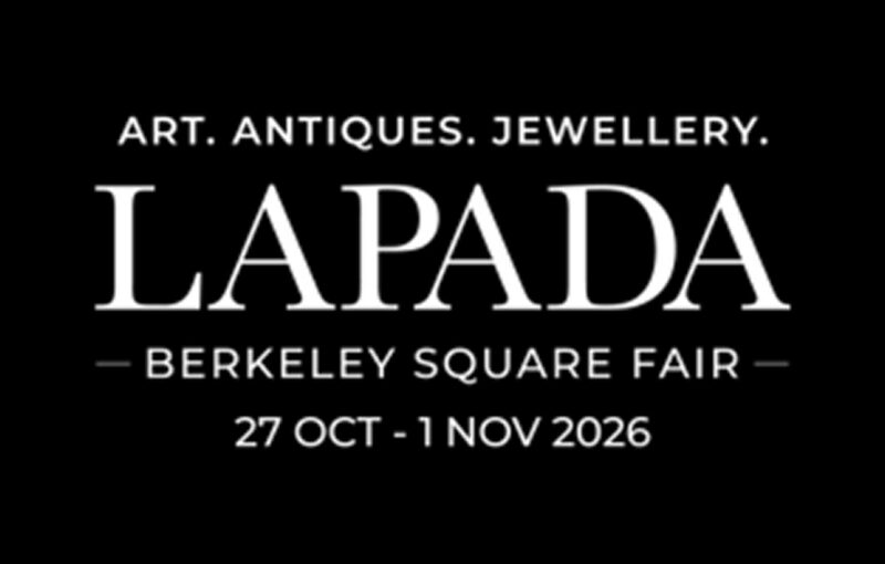 LAPADA Berkeley Square Fair, 27 October to 1 November 2026, showcasing art, antiques and jewellery.