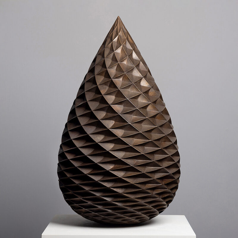 Pine cone sculpture